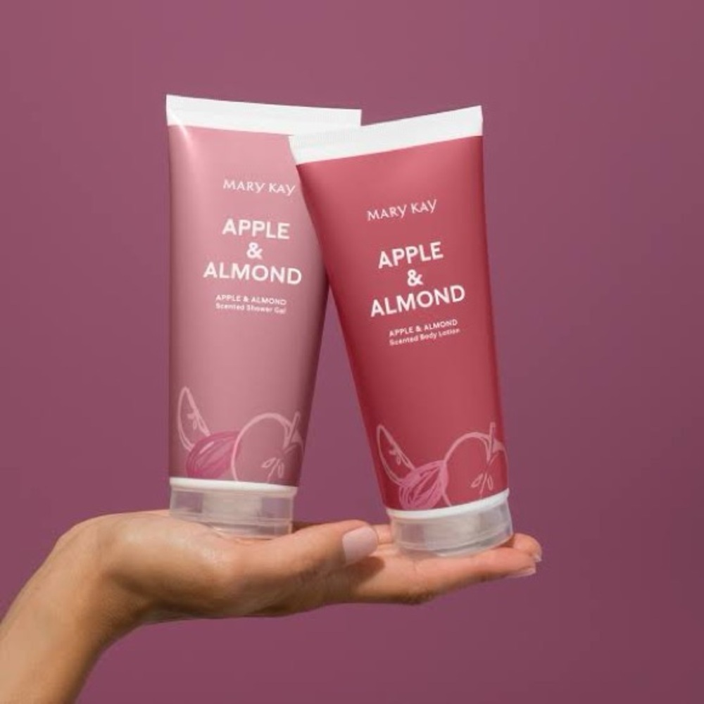 Mary Kay Apple & Almond Creamy Shower Gel and Body Lotion